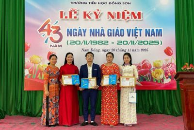 LỄ KỈ NIỆM 43 NĂM NGÀY NHÀ GIÁO VIỆT NAM 20/ 11/ 1982 – 20/ 11/ 2025